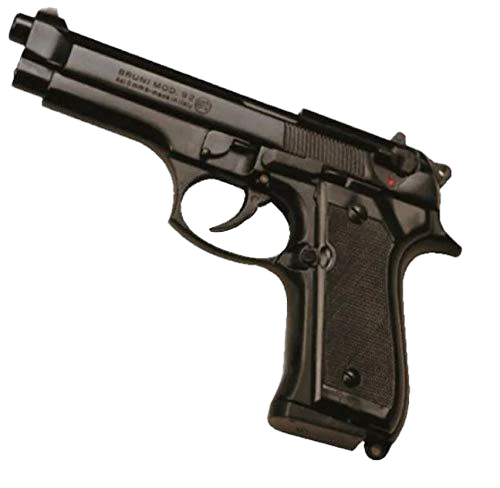 BRUNI - Pistola a salve semiautomatica Mod. 92 cal. 8/9 in diverse colorazioni