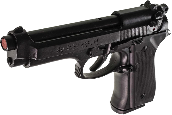 Pack Pistola a salve BRUNI Mod. 92 + valigetta + 50 munizioni cal.8 o cal.9