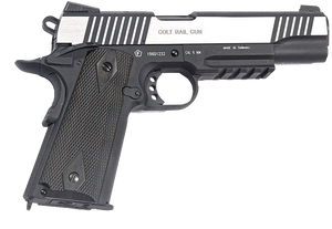 CYBERGUN - Pistola Colt 1911 Scarrellante Black/Silver - 0.9 Joule