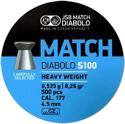 JSB - Match S100 B cal. 4.51 - 0.535 gr