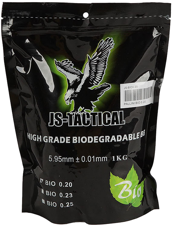 JS-TACTICAL - Pallini cal. 6 mm BIO Biodegradabili