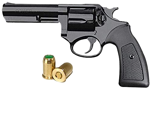KIMAR - Power 4' Cal.380 Revolver a Salve  | Top Firing | Nera