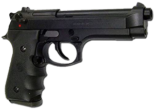 KJW - Pistola green gas Beretta 92 abs scarrellante GGB1B softair 0.9 Joule