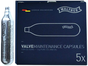 WALTHER - Capsule di manutenzione valvola per pistole CO2