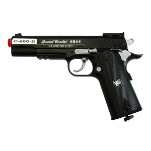 BRUNI - Pistola CO2 semi-scarrellante nera modello C 600B