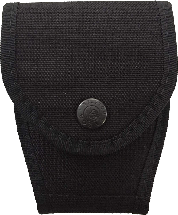 VEGA HOLSTER - Porta manette cordura nero chiuso 2P75